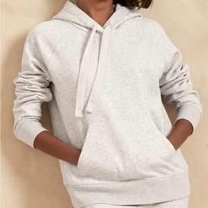 Banana Republic FLEECE HOODIE SWEATSHIRT Size S